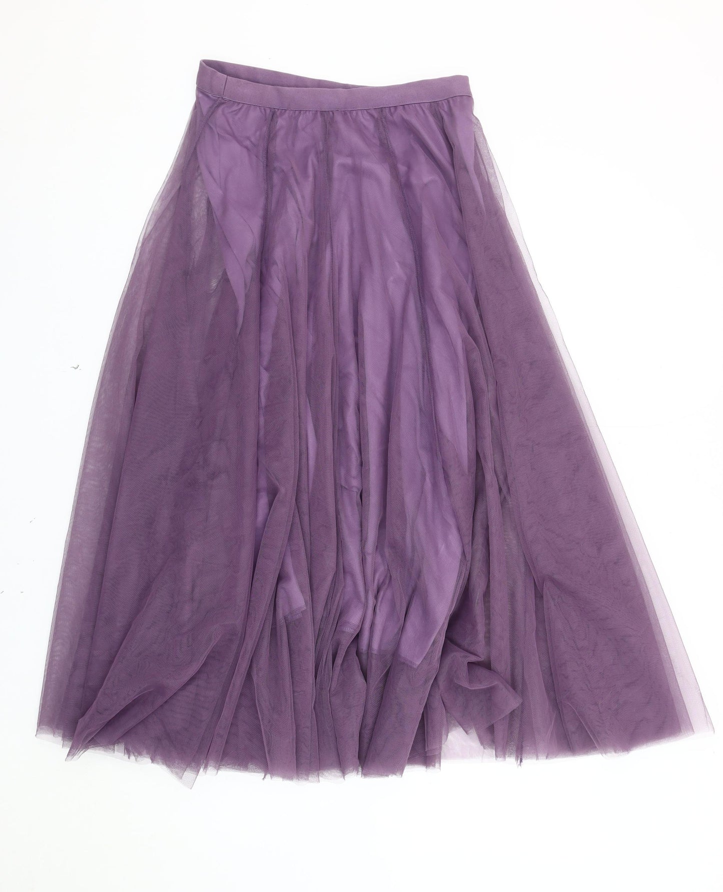 Chicwish Women's Purple Tutu Midi Skirt Size M
