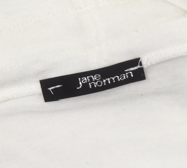 Jane Norman Women's Ivory Shrug Jumper, Size 10