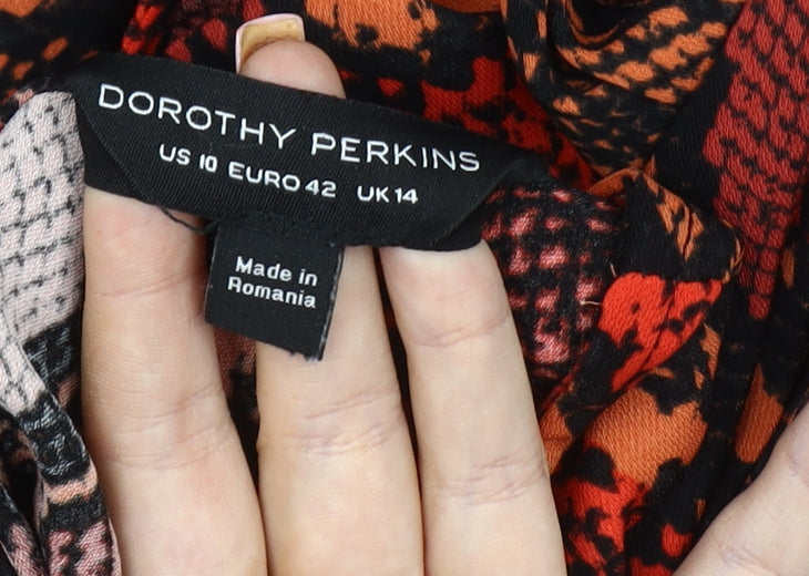 Dorothy Perkins Women's Multicoloured Jumpsuit, Size 14