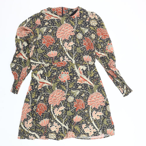 Next Women's Multicoloured Floral Dress Size 12