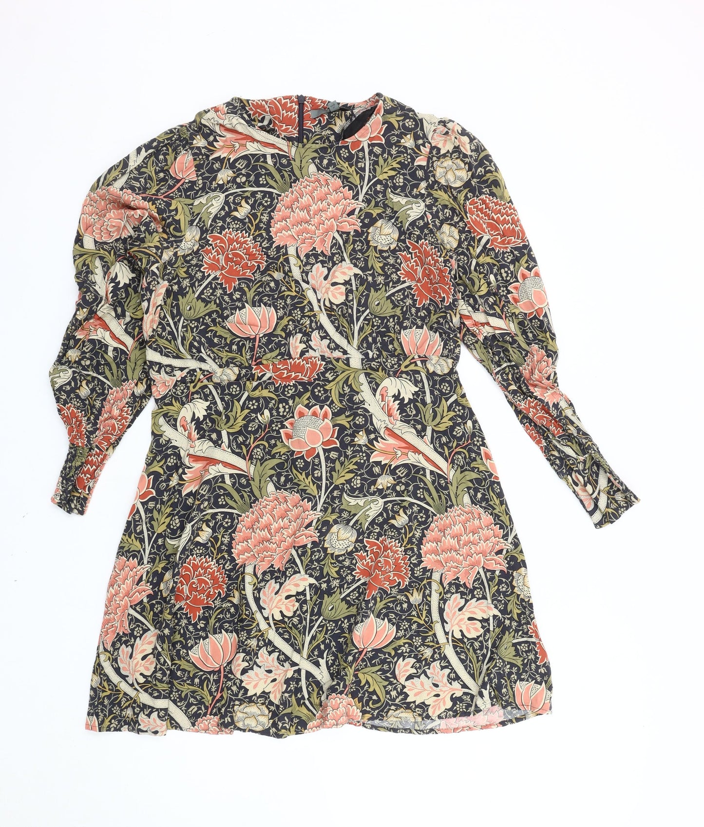 Next Women's Multicoloured Floral Dress Size 12