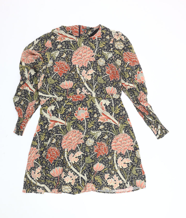 Next Women's Multicoloured Floral Dress Size 12