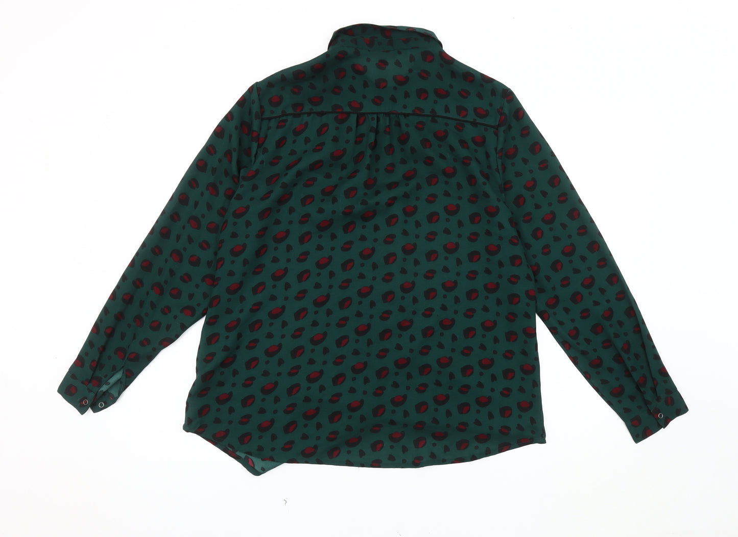 Joe Browns Women's Green Animal Print Blouse Size 14