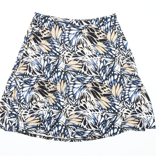 Bonmarché Women's Multicoloured A-Line Skirt - Size 18