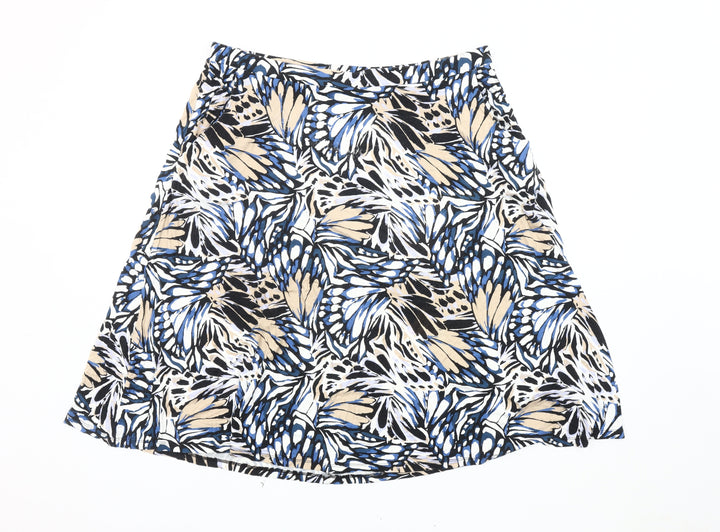 Bonmarché Women's Multicoloured A-Line Skirt - Size 18