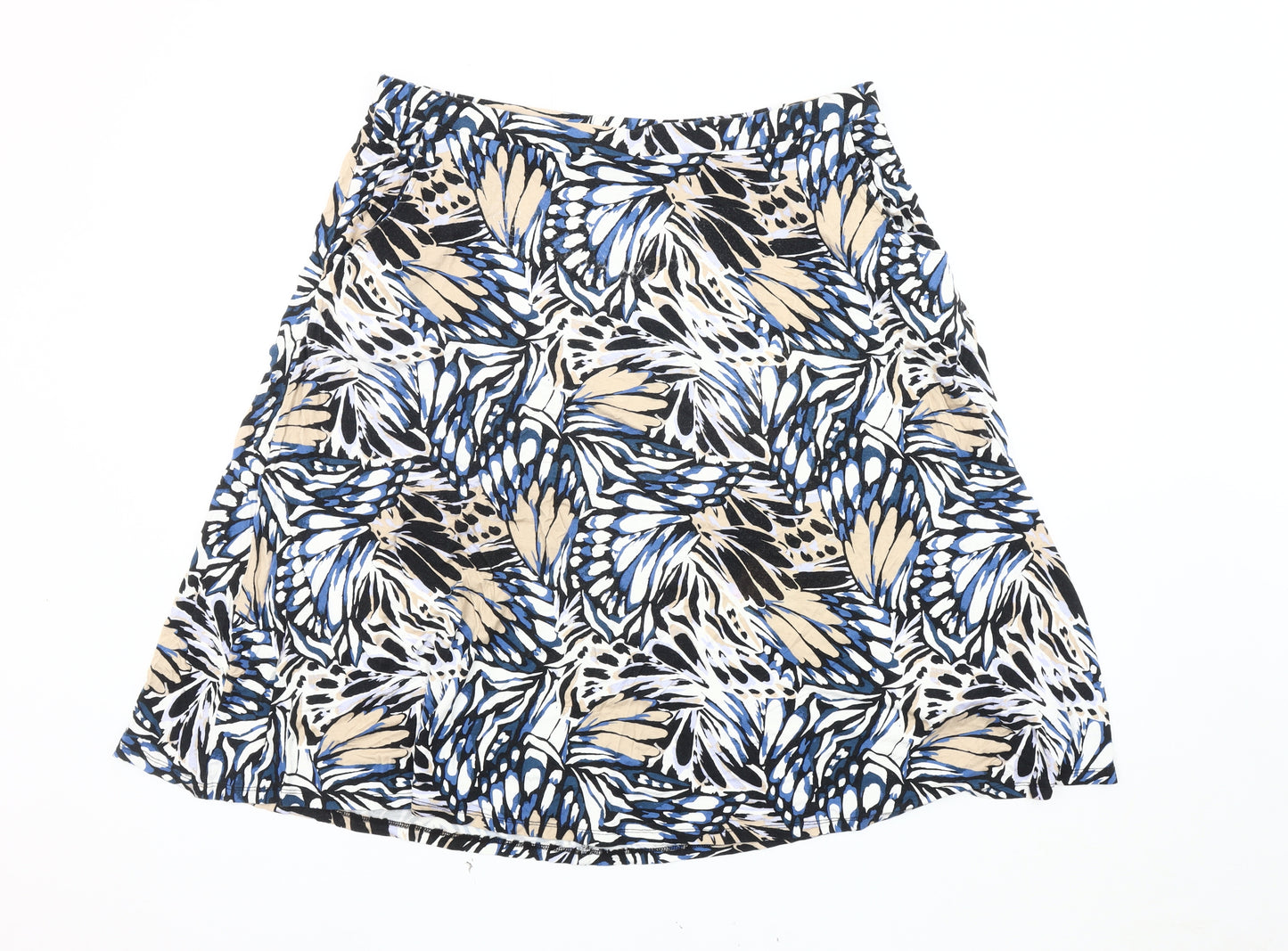 Bonmarché Women's Multicoloured A-Line Skirt - Size 18