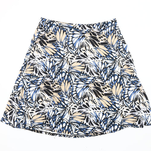 Bonmarché Women's Multicoloured A-Line Skirt - Size 18