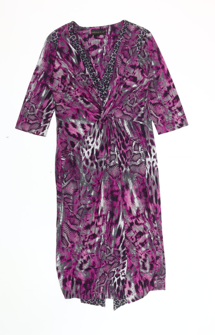 Marks and Spencer Women's Multicoloured Dress, Size 12