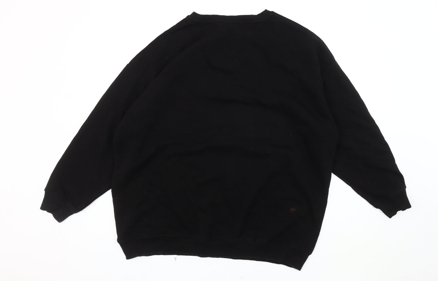 Disney Unisex Black Pullover Sweatshirt M