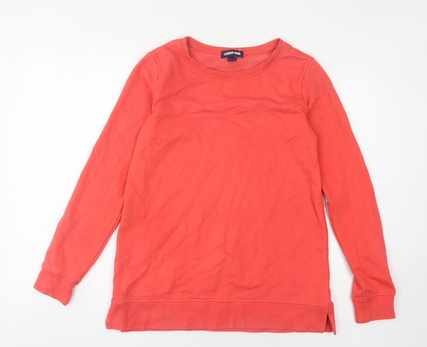 Lands' End Women's Red XS Pullover Sweatshirt