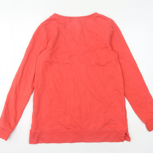 Lands' End Women's Red XS Pullover Sweatshirt