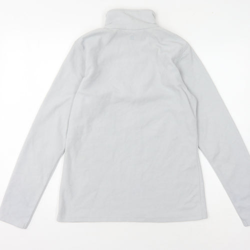 Mountain Warehouse Women's Grey Fleece Zip Sweatshirt M