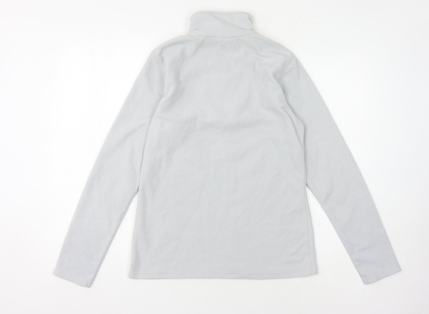 Mountain Warehouse Women's Grey Fleece Zip Sweatshirt M