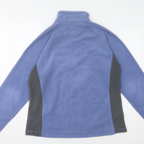 Mountainlife Women's Blue Microfleece Pullover, Size 14