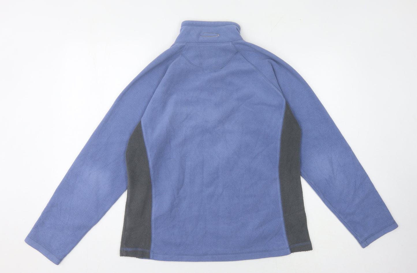 Mountainlife Women's Blue Microfleece Pullover, Size 14
