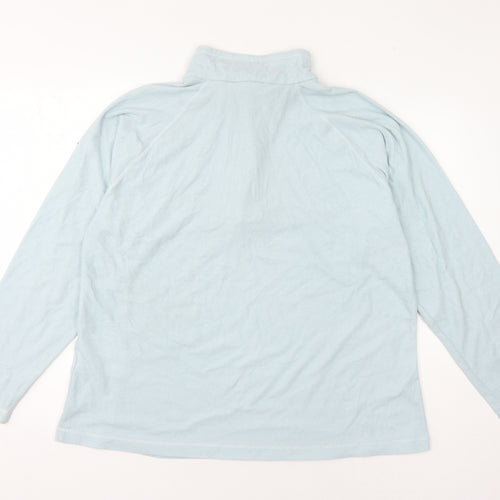 Regatta Women's Blue High Neck Pullover, Size 20