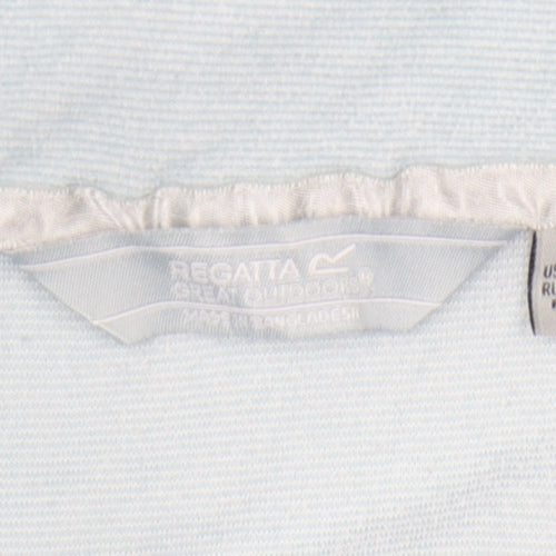 Regatta Women's Blue High Neck Pullover, Size 20
