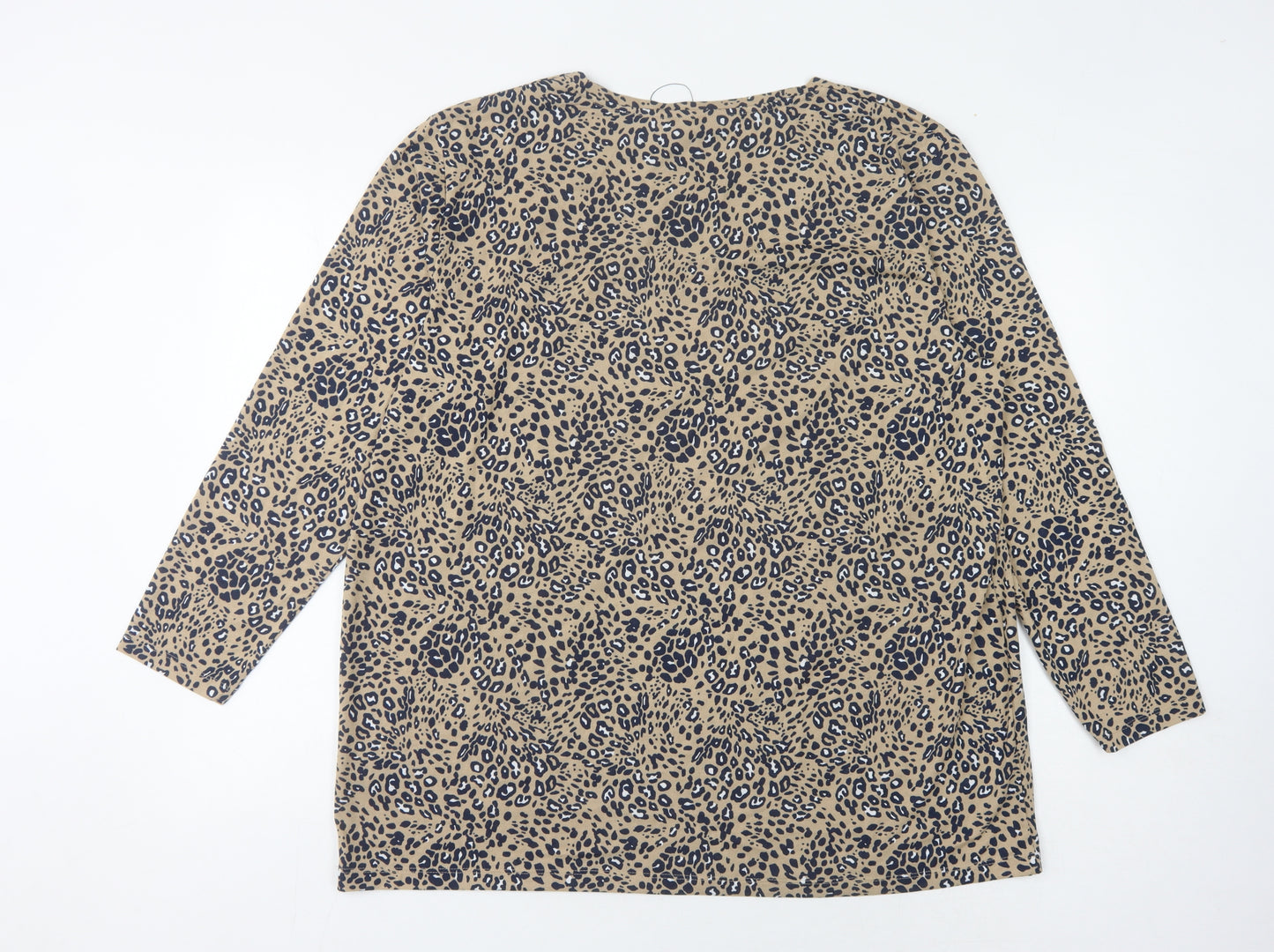 Marks and Spencer Women's Multicoloured Long Sleeve Top