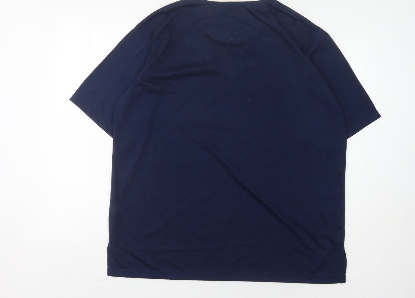 Lucky Women's Blue XL Basic Embroidered T-Shirt