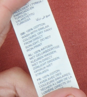 Fat Face Men's XL Red Graphic Print Long Sleeve T-Shirt