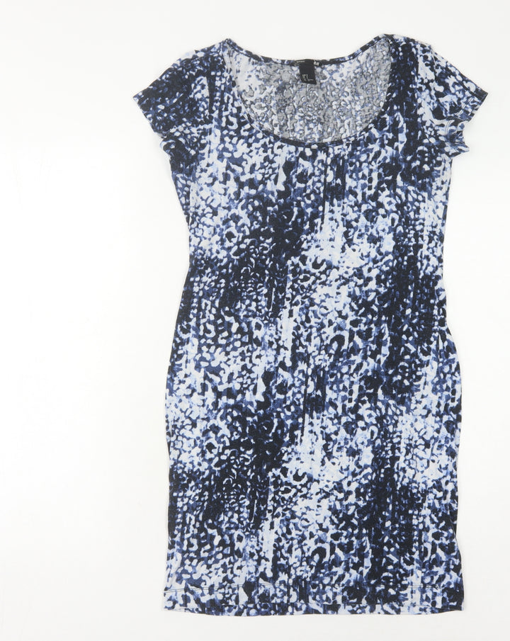 H&M Women's Multicoloured Shift Dress, Size S