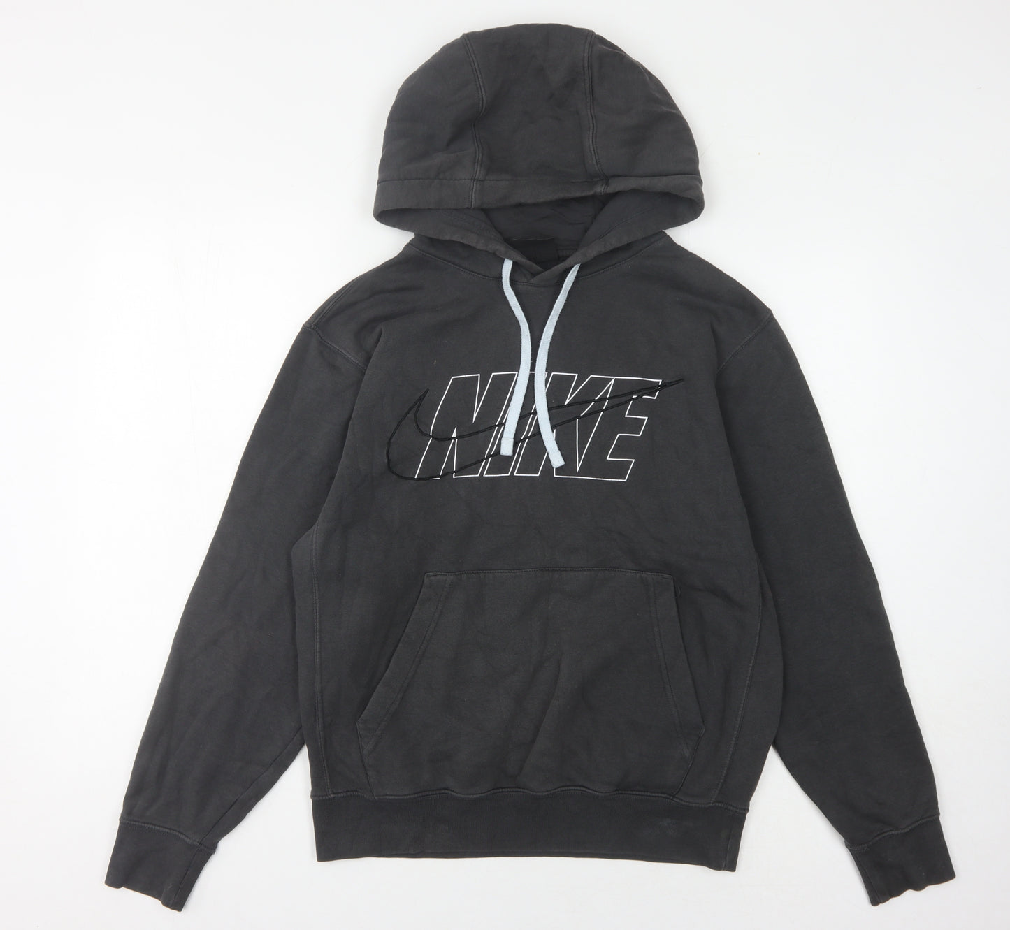 Nike Men's Black Pullover Hoodie, Size S