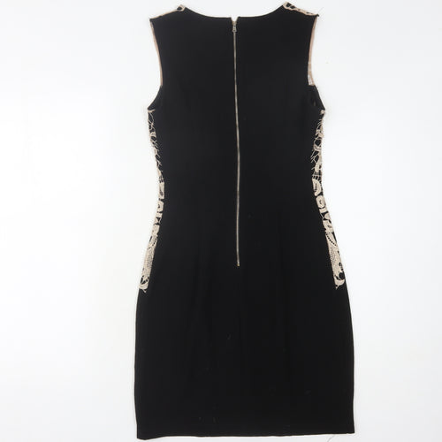 Maya Deluxe Women’s Black Lace Sheath Dress Size 8