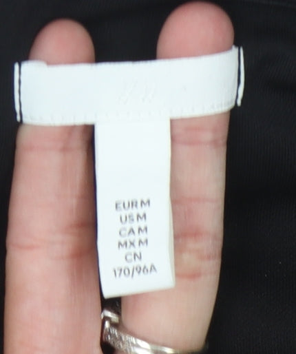 Women's Black Midi Slip Dress, Size 12