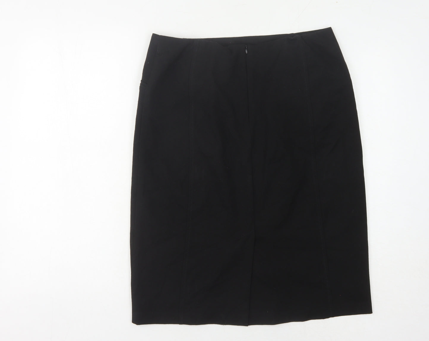 Marks and Spencer Women's Black Pencil Skirt Size 12