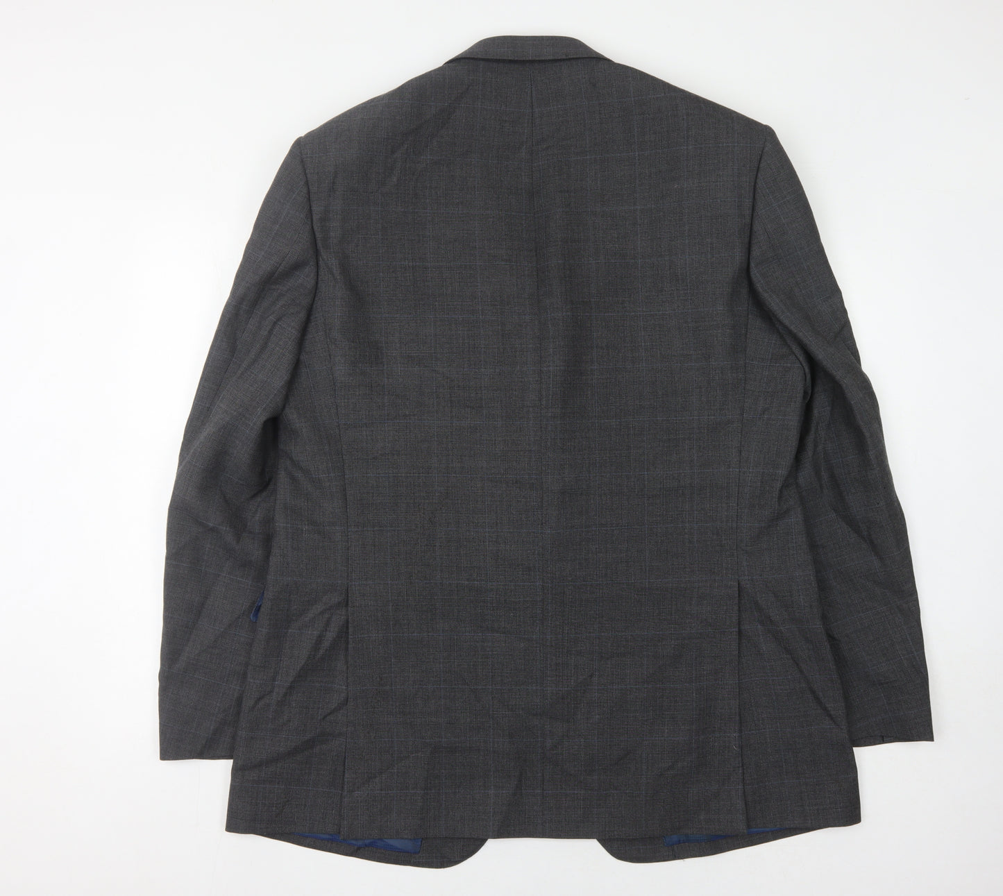 Marks and Spencer Men's Grey Wool Blazer 44 Long