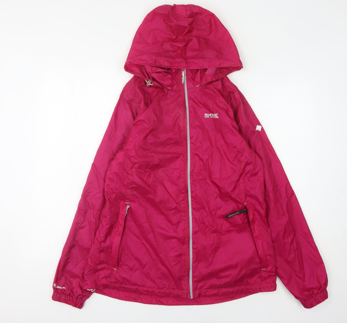 Regatta Women's Red Rain Coat Jacket Size 16