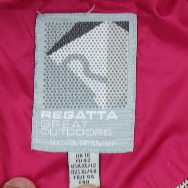 Regatta Women's Red Rain Coat Jacket Size 16
