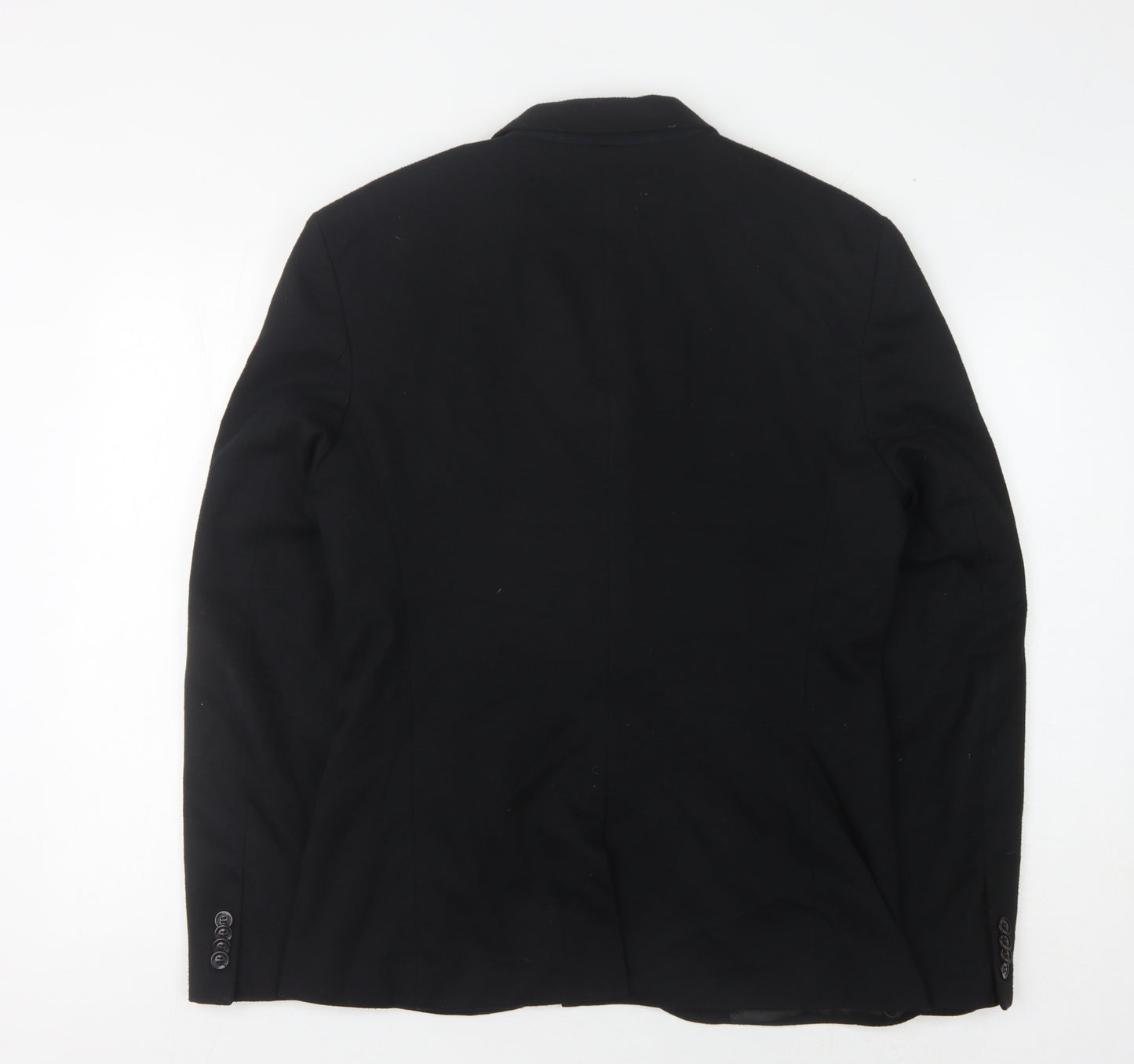 Zara Men Black Blazer Size 40 Formal Jacket