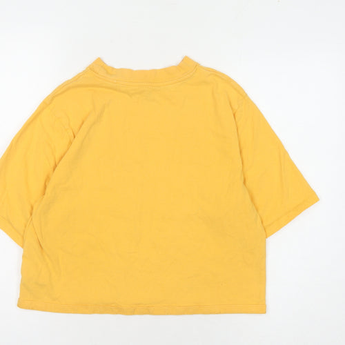 Levi's Unisex Yellow XS Basic T-Shirt Cotton Crew Neck
