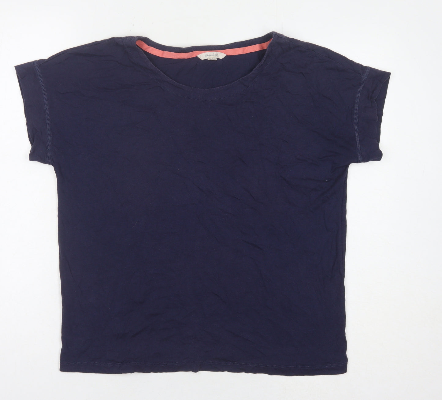 White Stuff Blue Women's T-Shirt, UK Size 12, Casual Style
