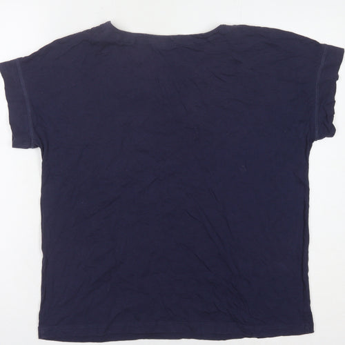 White Stuff Blue Women's T-Shirt, UK Size 12, Casual Style