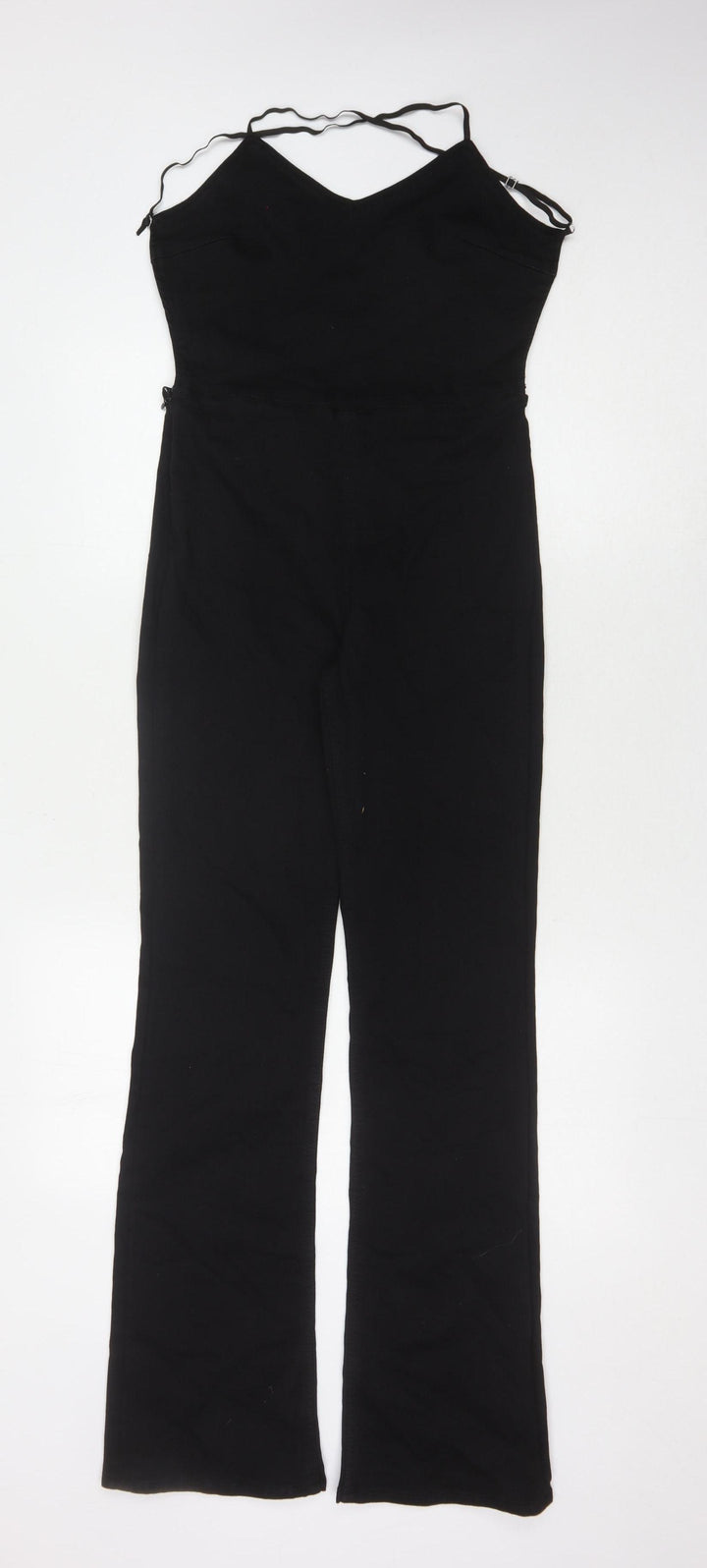 Bershka Women's Black Jumpsuit, Flared, Size S