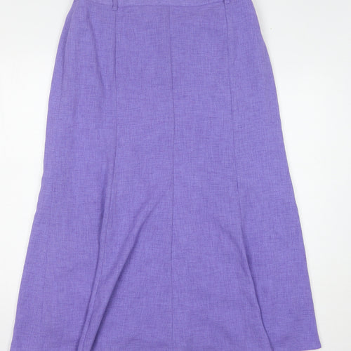 Eugen Klein Women's Purple Skirt, Size 16, Excellent