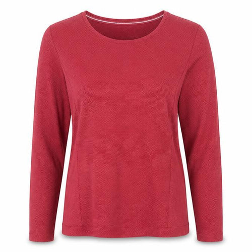 Street One Women's Red Long Sleeve T-Shirt Size 12