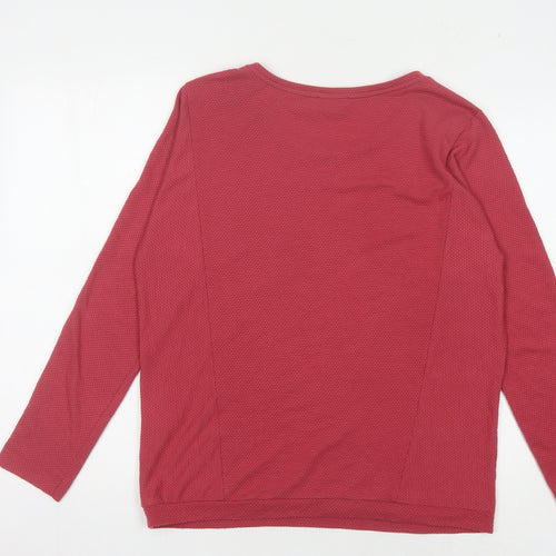 Street One Women's Red Long Sleeve T-Shirt Size 12