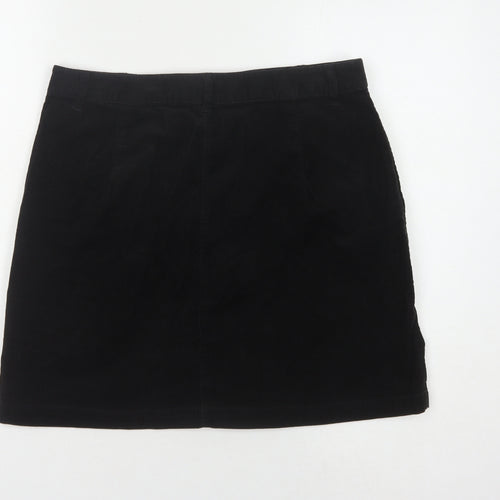 Marks and Spencer Women's Black Knee Length Skirt