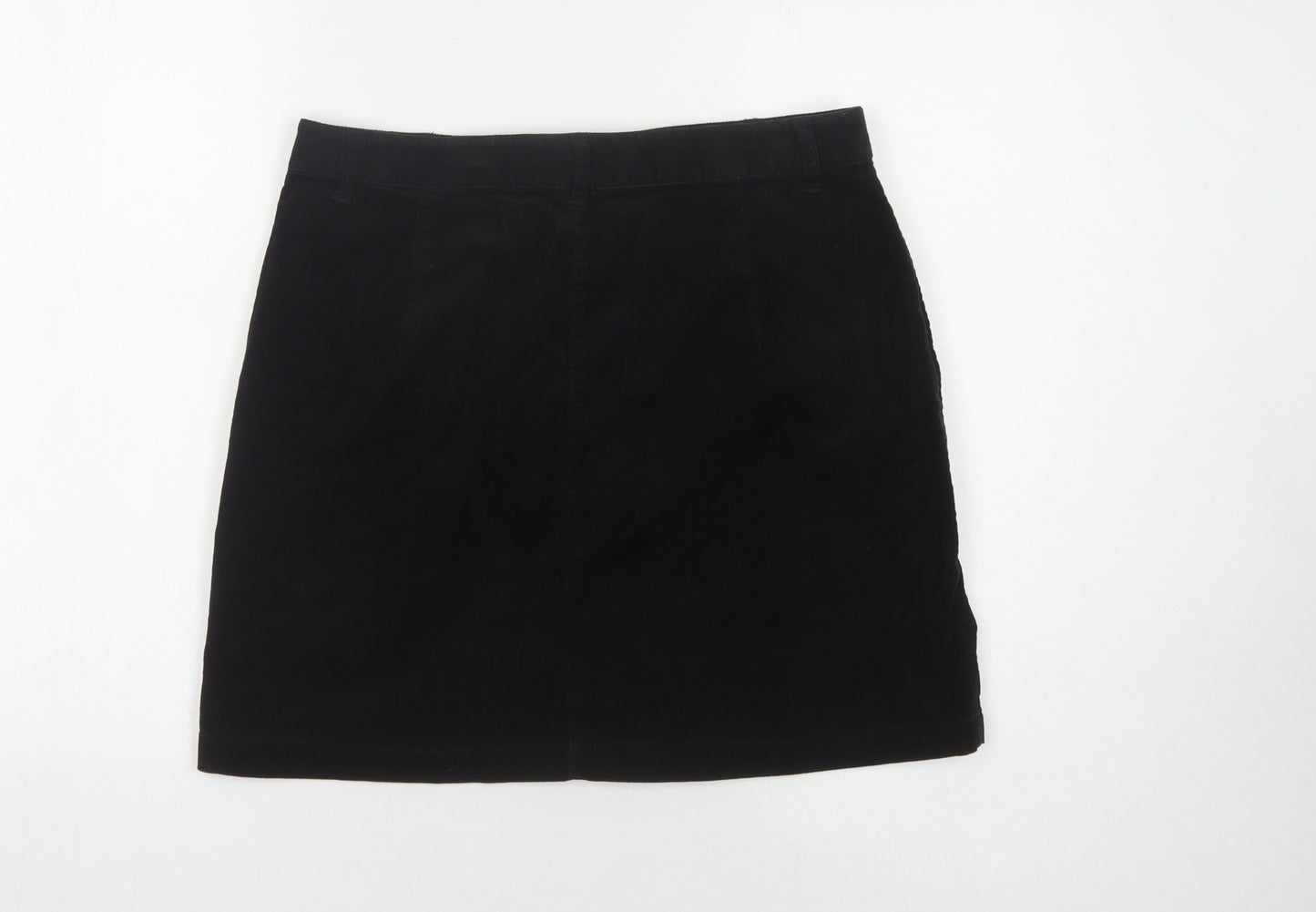 Marks and Spencer Women's Black Knee Length Skirt