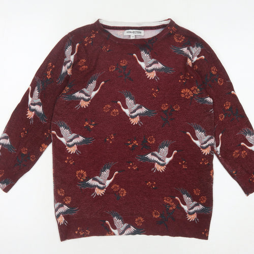 Debenhams Women's Animal Print Jumper Size 10