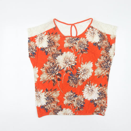 Next Women's Multicoloured Floral Blouse Size 14