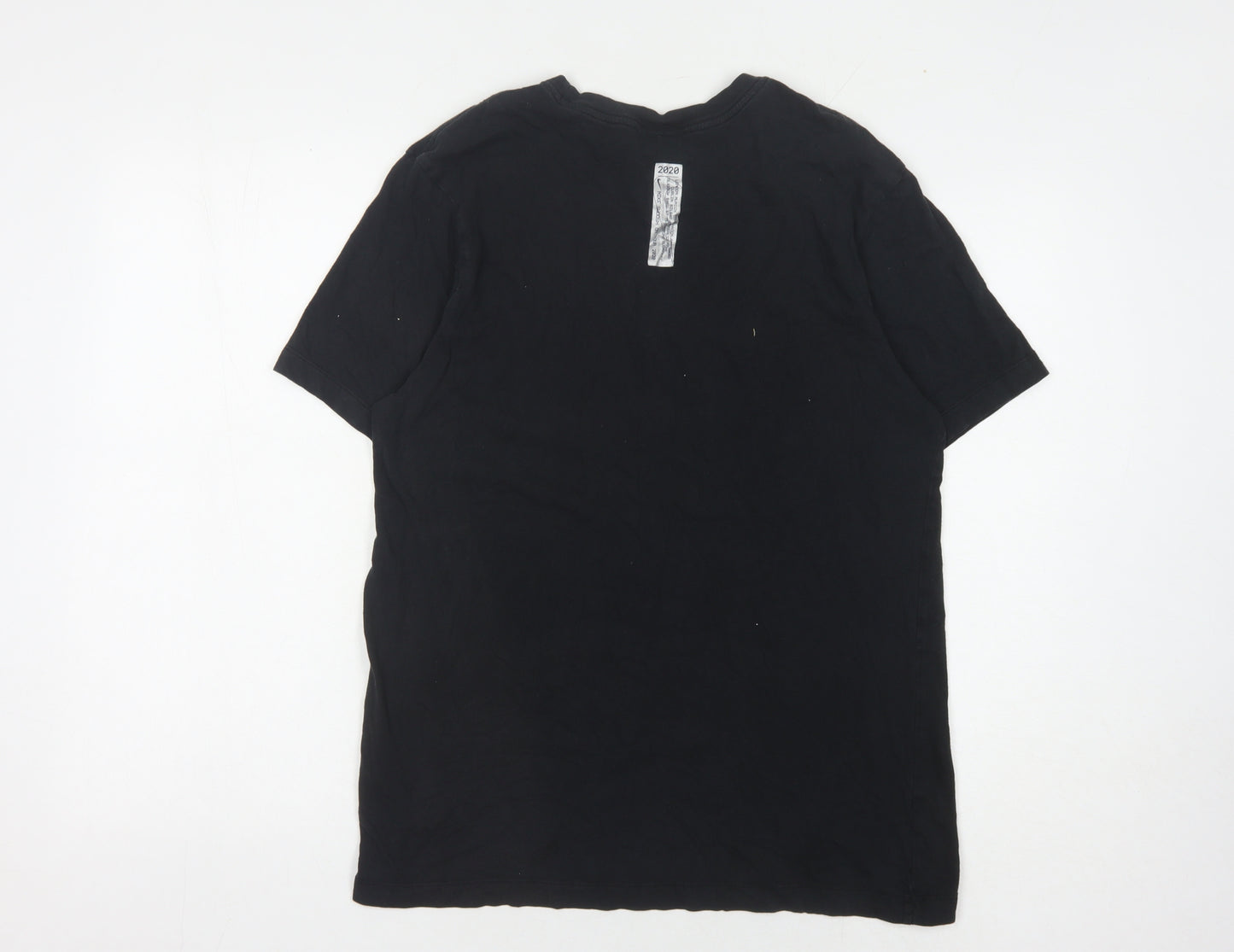 Nike Men's Black Medium Graphic Print T-Shirt