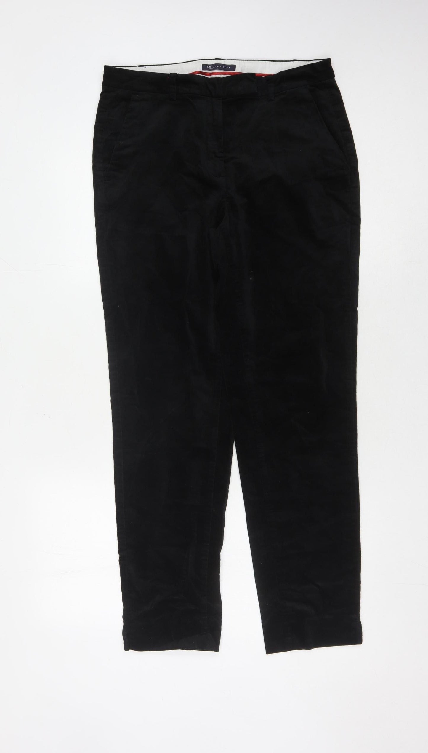 Marks and Spencer Women's Black Trousers Size 10