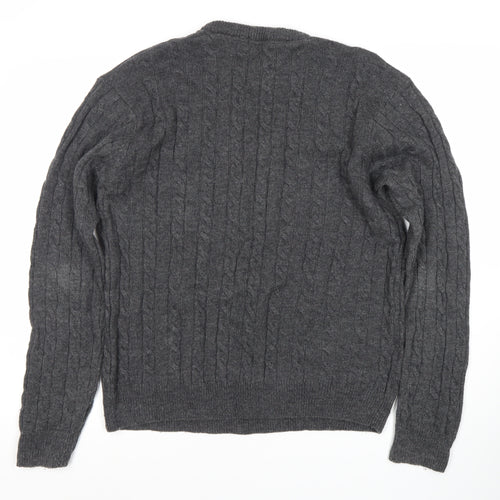 Cotton Traders Women's Grey Pullover Jumper, Size L