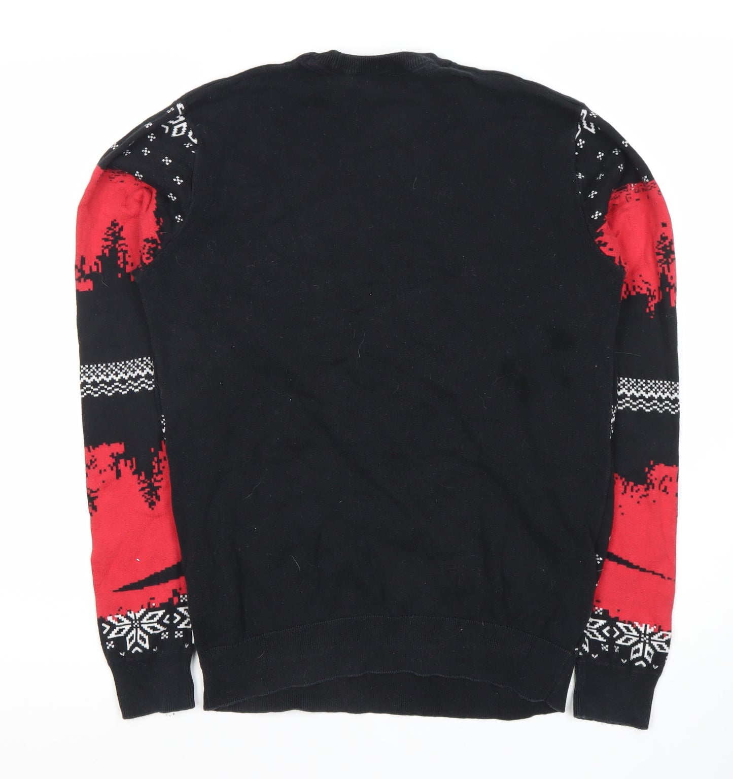 Netflix Stranger Things Jumper, Unisex, M, Black/Red Pullover