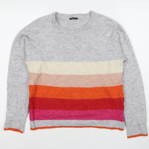 Roman M Women's Multicoloured Striped Jumper M