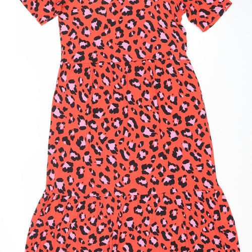 Marks and Spencer Women's Multicoloured Animal Print Dress 10